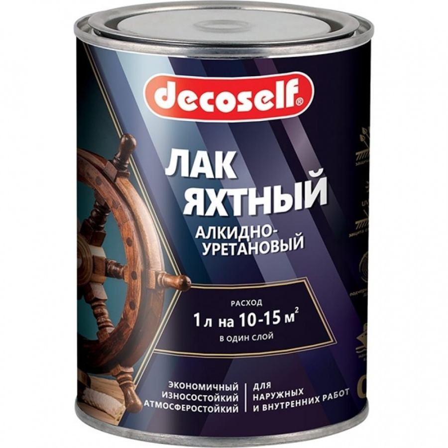 Яхтный лак ПУФАС Decoself