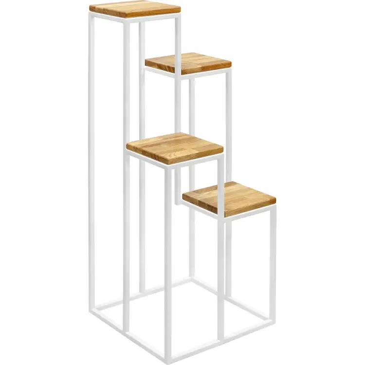 Столик-подставка под 4 кашпо GreenWeen TORI GW-T4-W-100