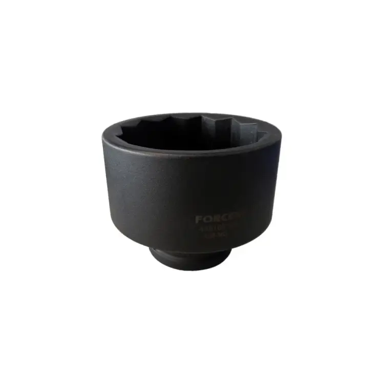 Ударная глубокая 12-гранная головка Forcekraft FK-48810080(26381) Ударная глубокая 12-гранная головка Forcekraft FK-48810080(26381)