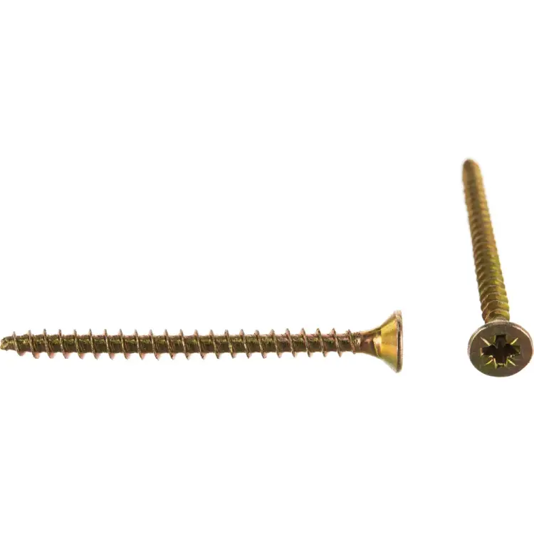 Оцинкованные универсальные саморезы Tech-Krep 45х3,5 мм желтые 200 шт. 102237