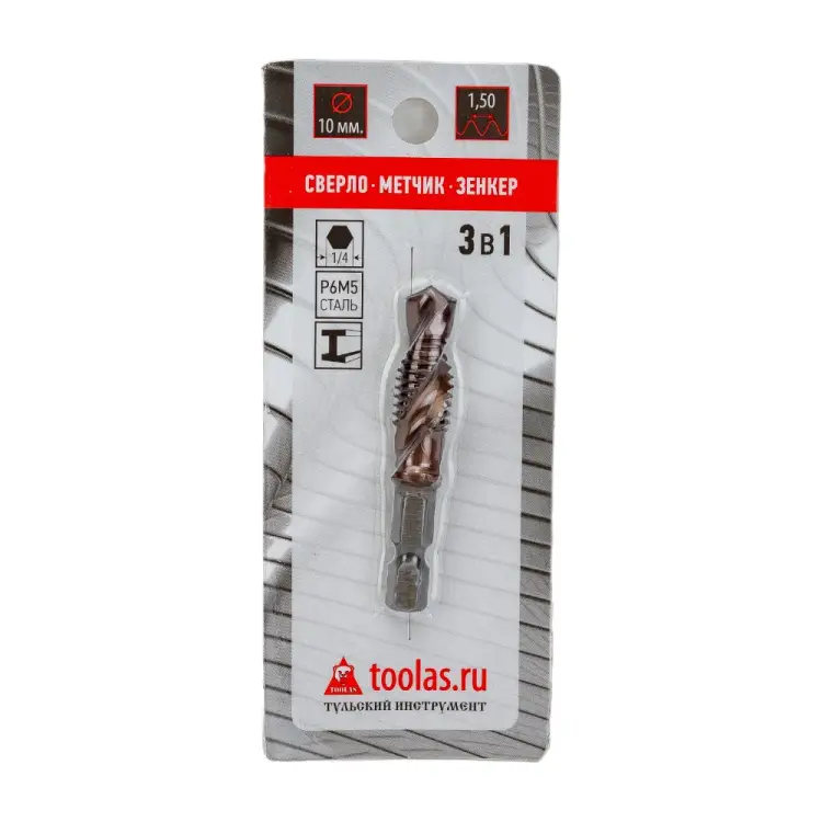 Метчик/сверло/зенкер TOOLAS 13014