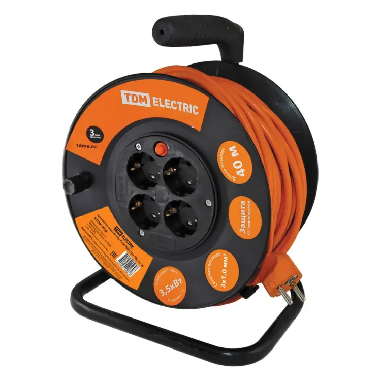 Силовой удлинитель TDM ELECTRIC УКз16-004 SQ1301-0532 Силовой удлинитель TDM ELECTRIC УКз16-004 SQ1301-0532