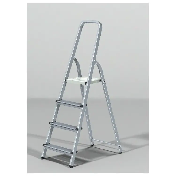 Алюминиевая односторонняя лестница-стремянка STARTUL ST9940-04 Алюминиевая односторонняя лестница-стремянка STARTUL ST9940-04