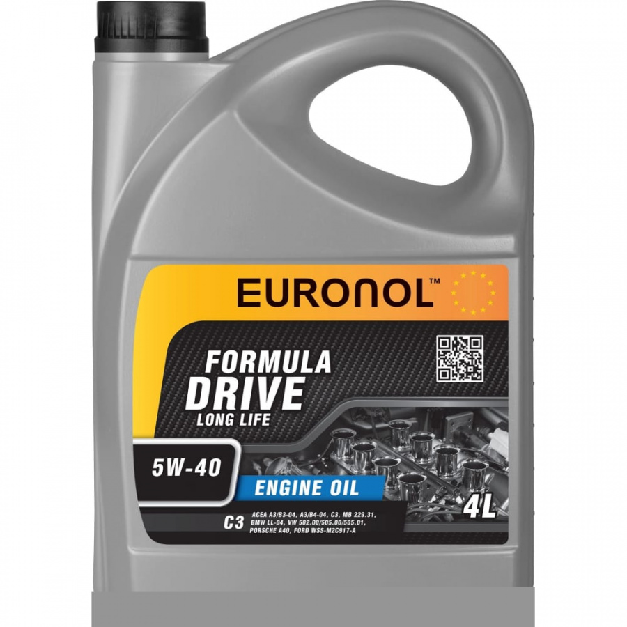 Моторное масло Euronol DRIVE FORMULA LL 5w-40, С3