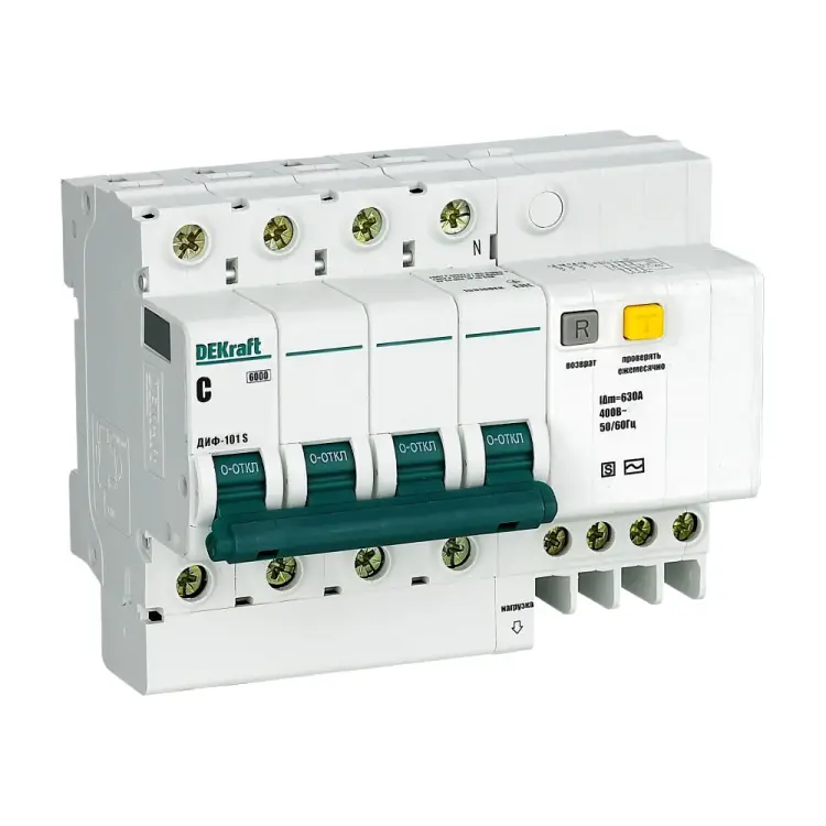 Селективный дифференциальный автомат DEKraft ДИФ101 15315DEK