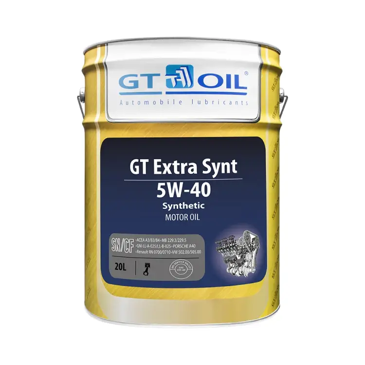 Масло GT OIL Extra Synt SAE 5W-40 API SN/CF 8809059407424