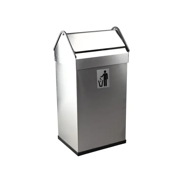 Металлический контейнер для мусора Nofer 14118.S