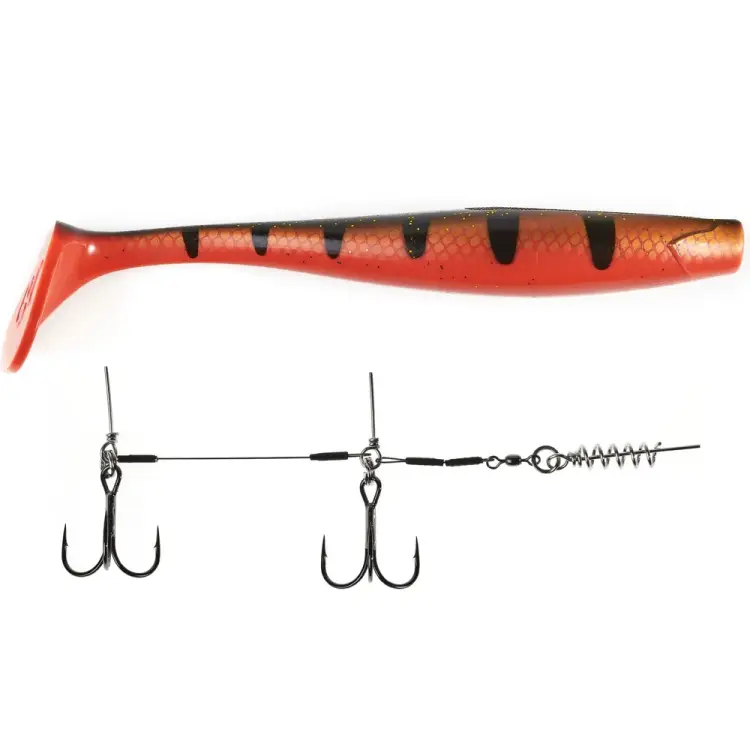 Виброхвосты Lucky John LJ 3D BBS Series GIANT KUBIRA SWIM SHAD 140434SET-PG22