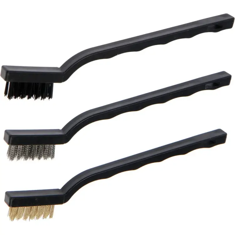 Металлических ручных набор щеток ТУНДРА 1032387