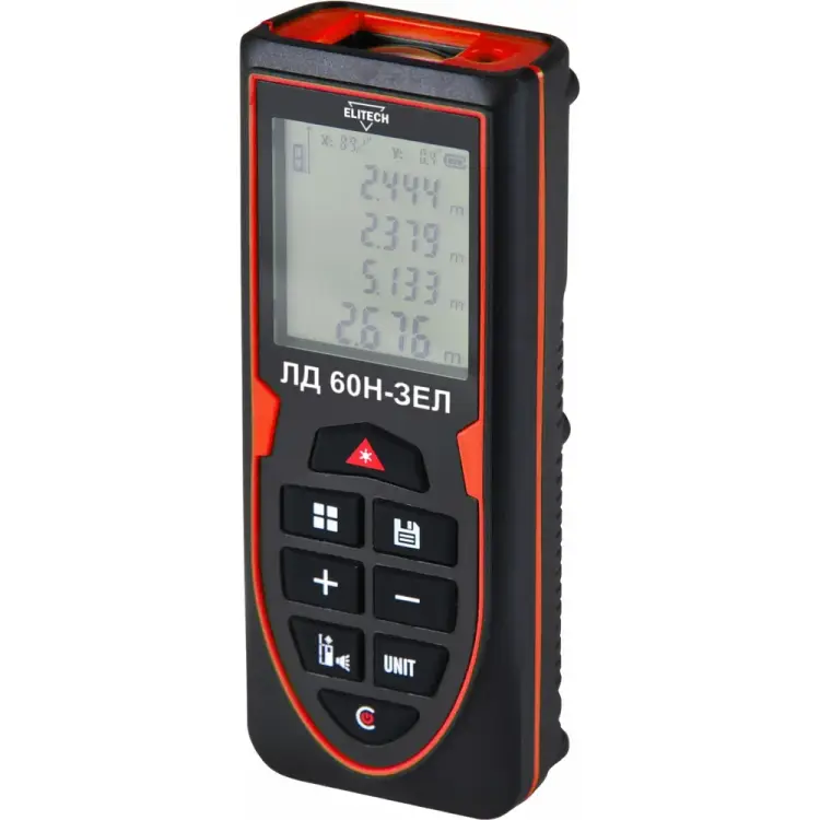 Дальномер Elitech ЛД 60Н-ЗЕЛ 205415