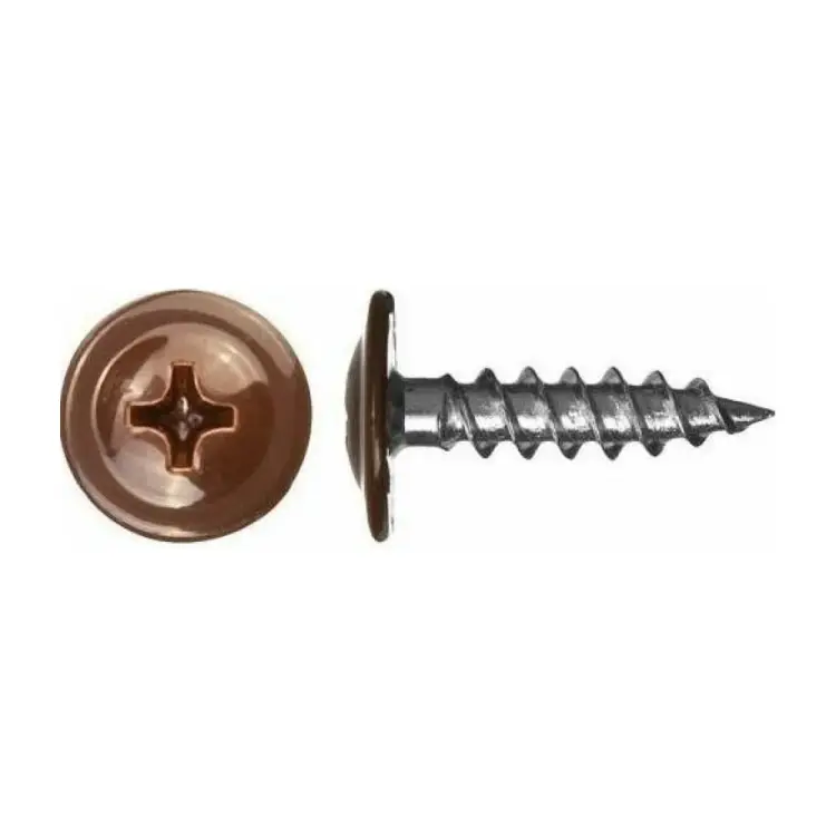 Острый саморез Daxmer ПШ 4,2x19 RAL 8017 1000 шт. 308144