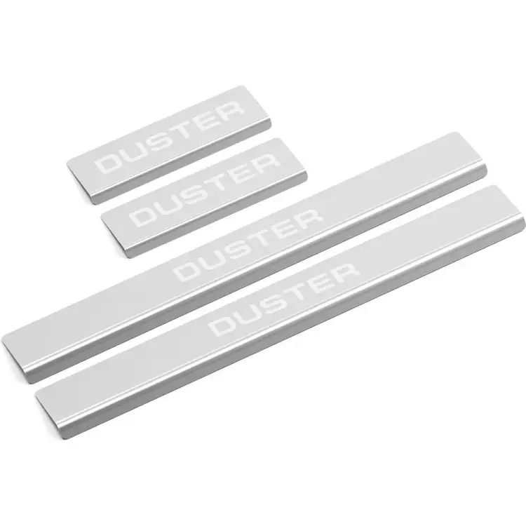 Накладки порогов Renault Duster 2010-2020 AutoMax AMREDUS01