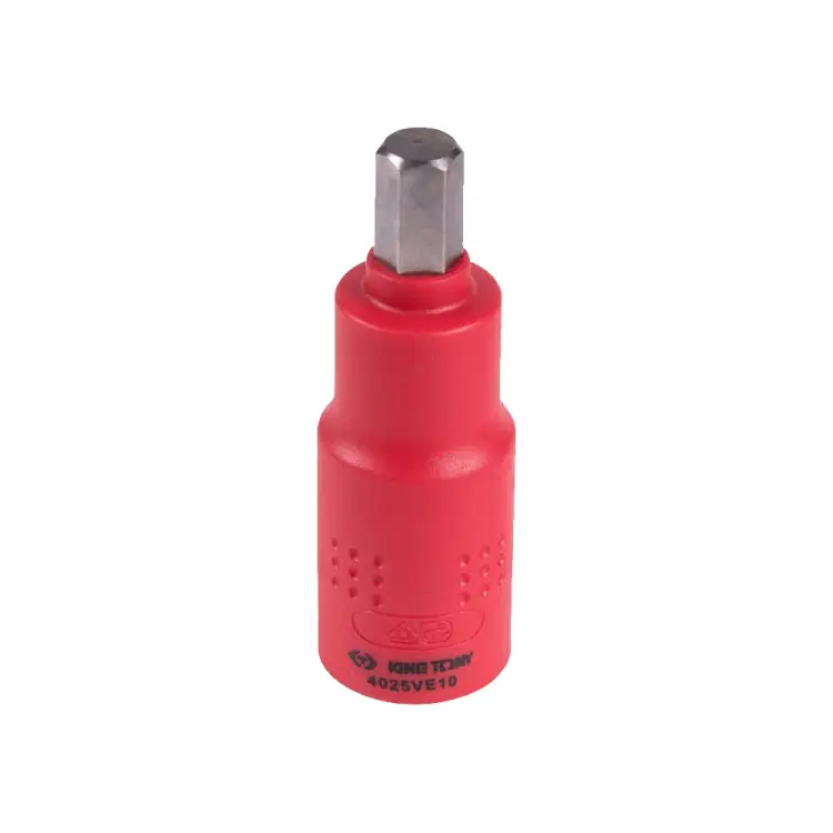 Диэлектрическая торцевая насадка KING TONY 4025VE10