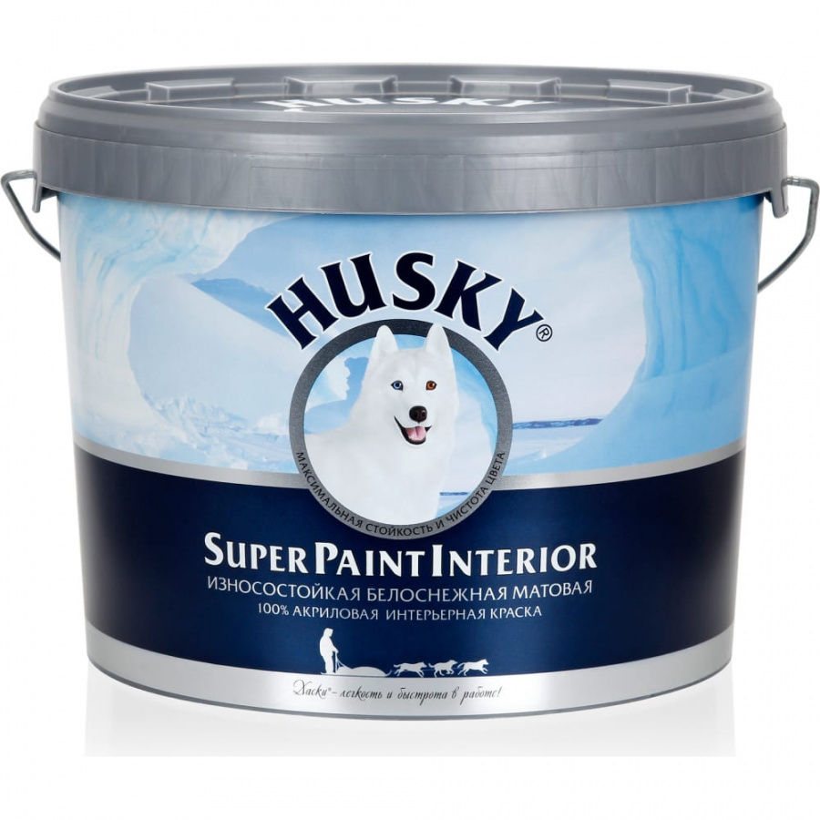 Интерьерная краска HUSKY SUPER PAINT INTERIOR