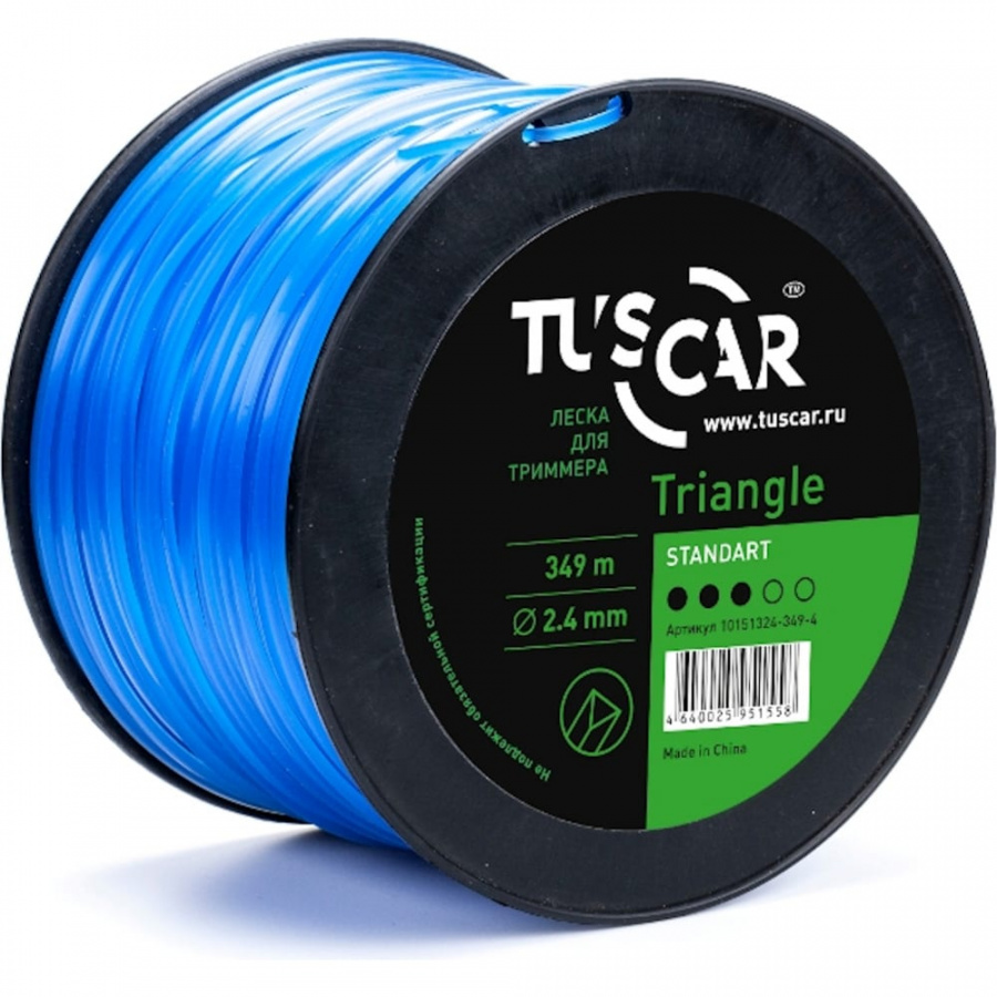 Леска для триммера TUSCAR Triangle Standart