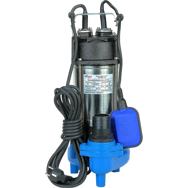 Фекальный насос AquamotoR AR WQV 750 AR151023