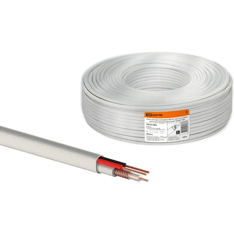 Кабель для видеонаблюдения для внутренней прокладки TDM ELECTRIC SQ0123-0003