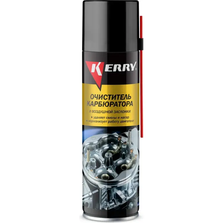 Очиститель карбюратора и воздушной заслонки KERRY аэрозоль 335 мл KR-910