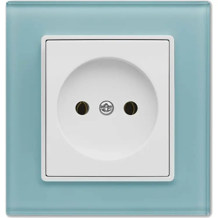 Одинарная розетка Vesta Electric Exclusive Blue FRZ00040001SIN