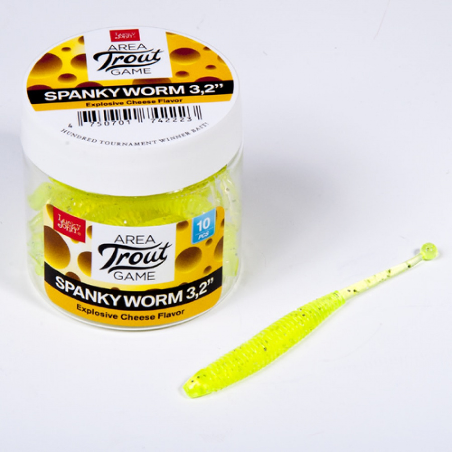 Съедобные искусственные слаги Lucky John LJ Pro Series SPANKY WORM