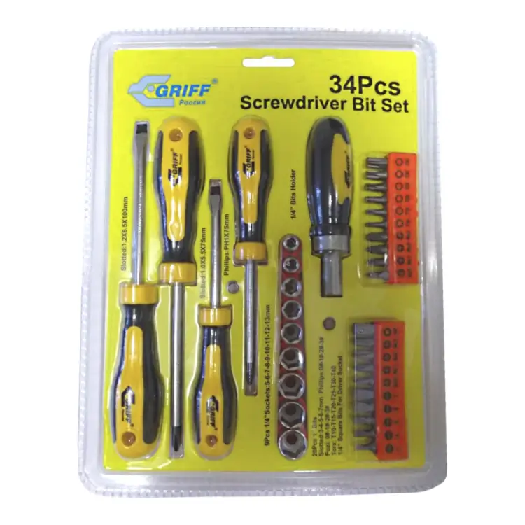 Набор отверток GRIFF 031654
