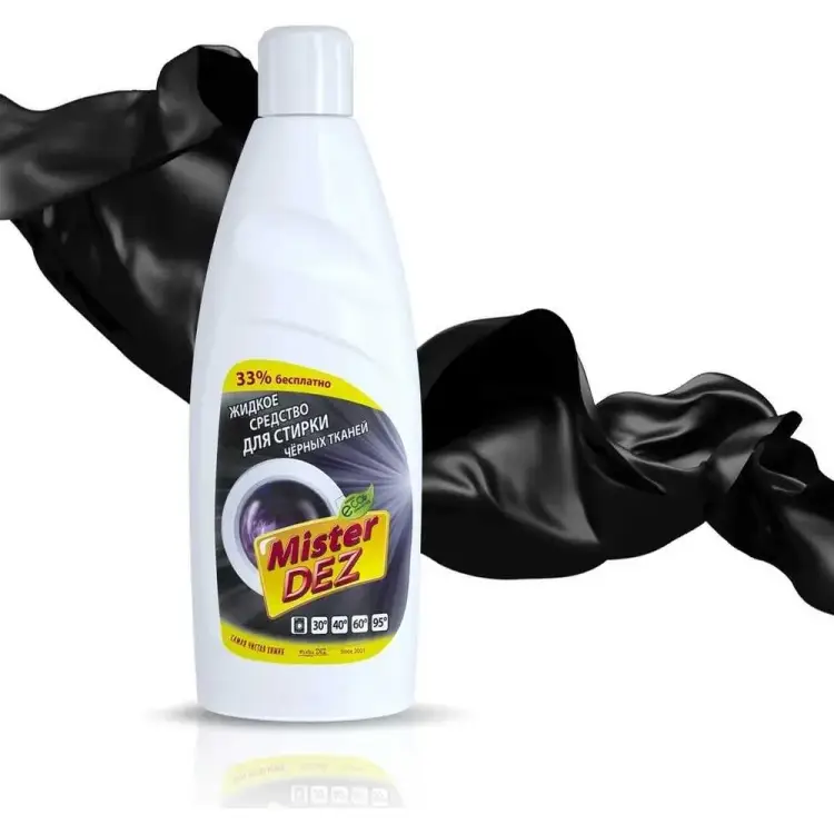 Жидкое средство для стирки черных тканей Mister Dez 1065