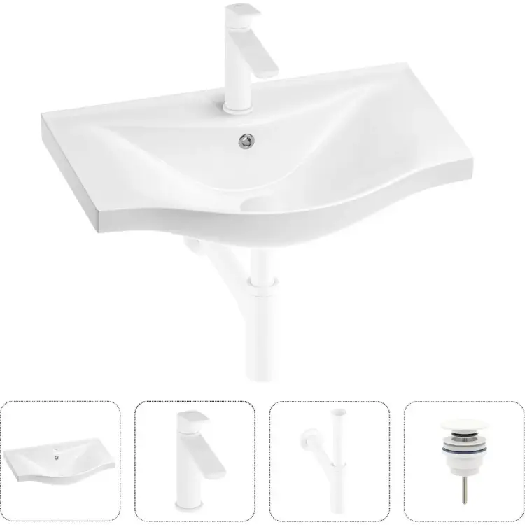 Раковина для ванной Wellsee Bisou 201003535