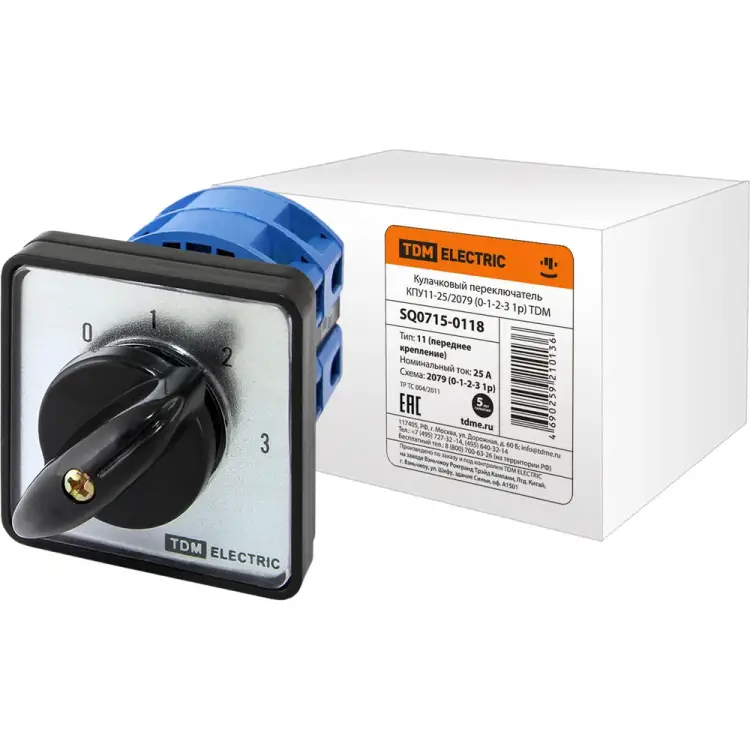 Переключатель TDM ELECTRIC КПУ11-25/2079 SQ0715-0118