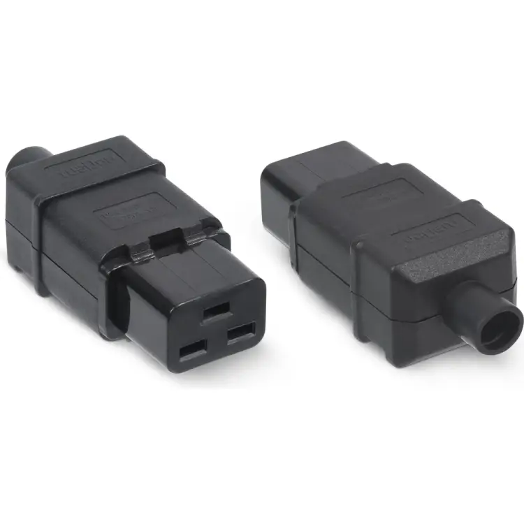 Разборная вилка Cabeus IEC-320-C19 Разборная вилка Cabeus IEC-320-C19