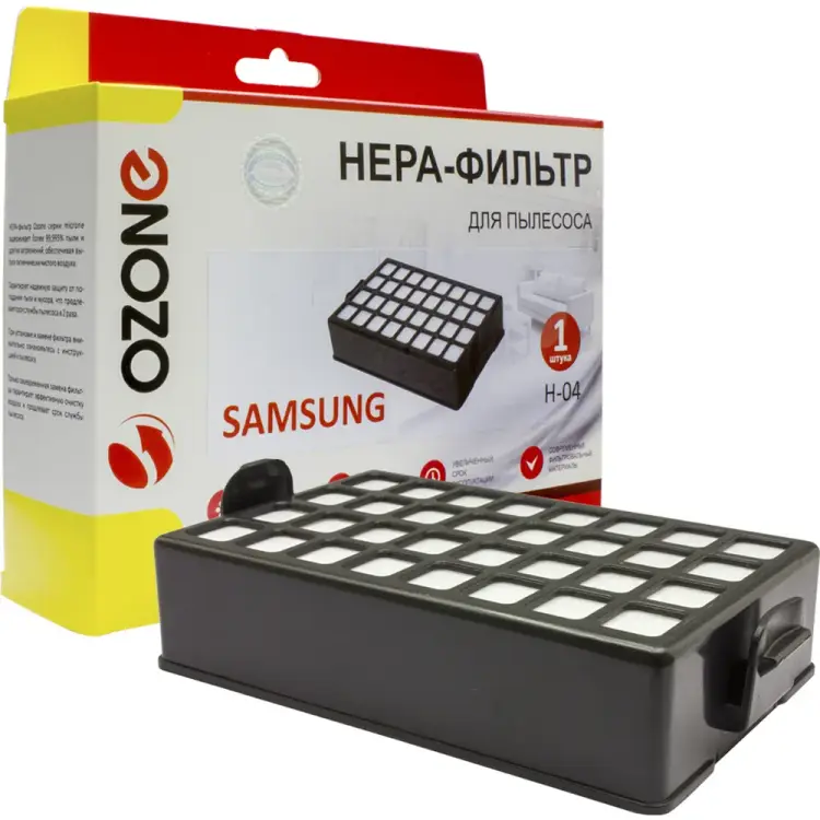 Фильтр для пылесоса SAMSUNG OZONE H-04 HEPA Фильтр для пылесоса SAMSUNG OZONE H-04 HEPA