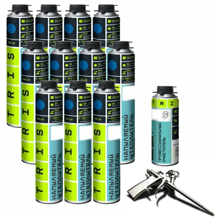 Напыляемая теплоизоляция TriS Teplis Е867