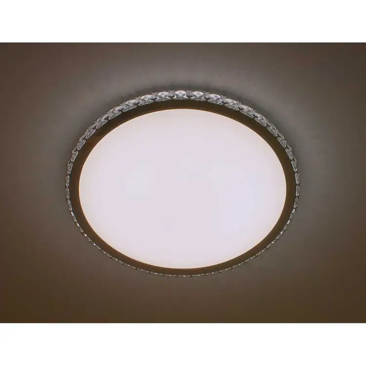 Накладной светодиодный светильник Светкомплект Cry-r 60 rgb tx ir rc chr/wh CRYR60RGB