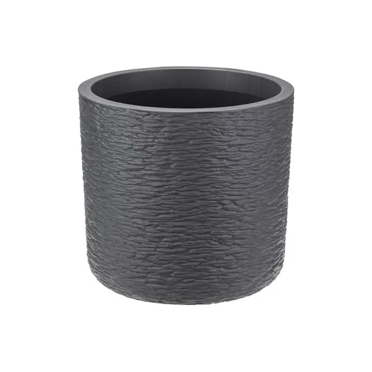Кашпо IDEA СЛАНЕЦ D200 мм, 3.4 л, с вставкой М 3199 М 3199 графитовый Кашпо IDEA СЛАНЕЦ D200 мм, 3.4 л, с вставкой М 3199 М 3199 графитовый