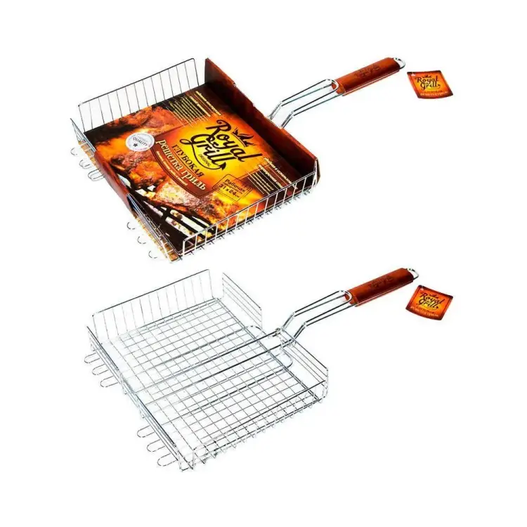 Большая глубокая решетка-гриль ROYALGRILL 80-023 Большая глубокая решетка-гриль ROYALGRILL 80-023