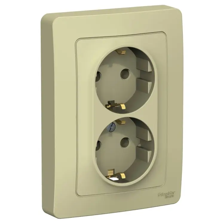 Двухместная розетка Systeme Electric Blanca BLNRS001027