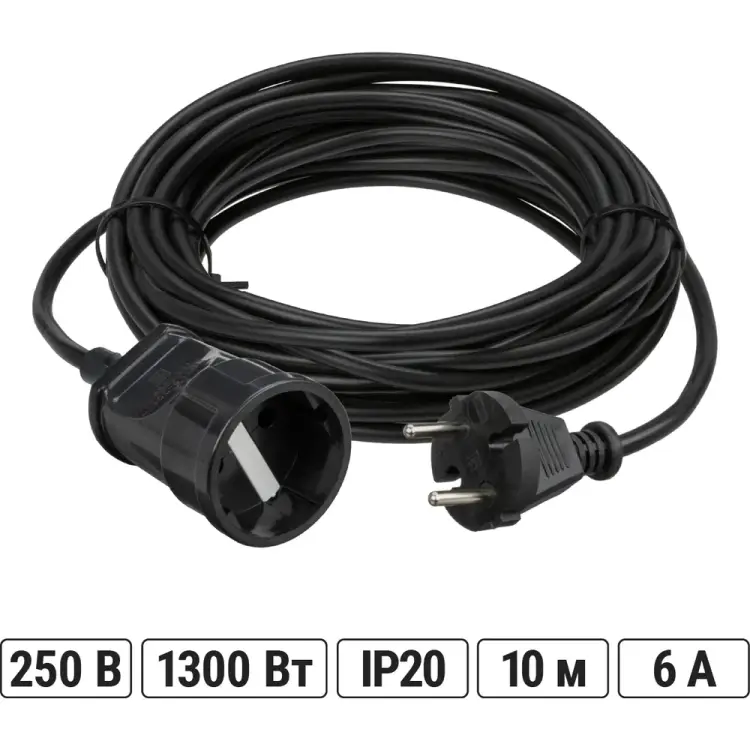 Народный силовой удлинитель-шнур TDM ELECTRIC SQ1307-0201