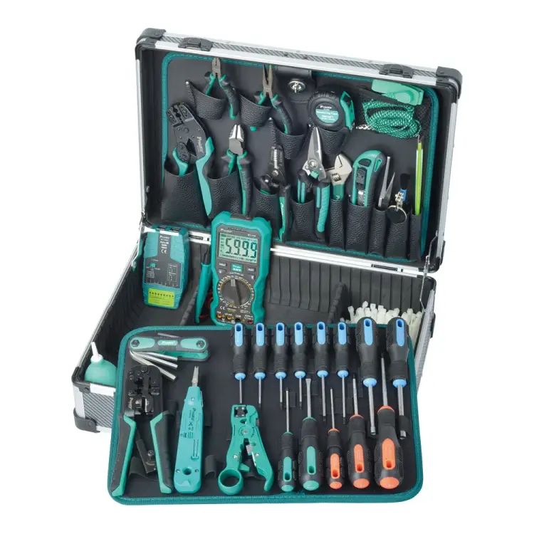 Набор инструментов для обслуживания LAN Pro'sKit PK-1938M3 С00040177