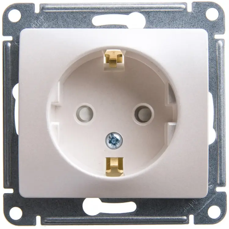 Одноместный механизм розетки Systeme Electric GLOSSA GSL000645