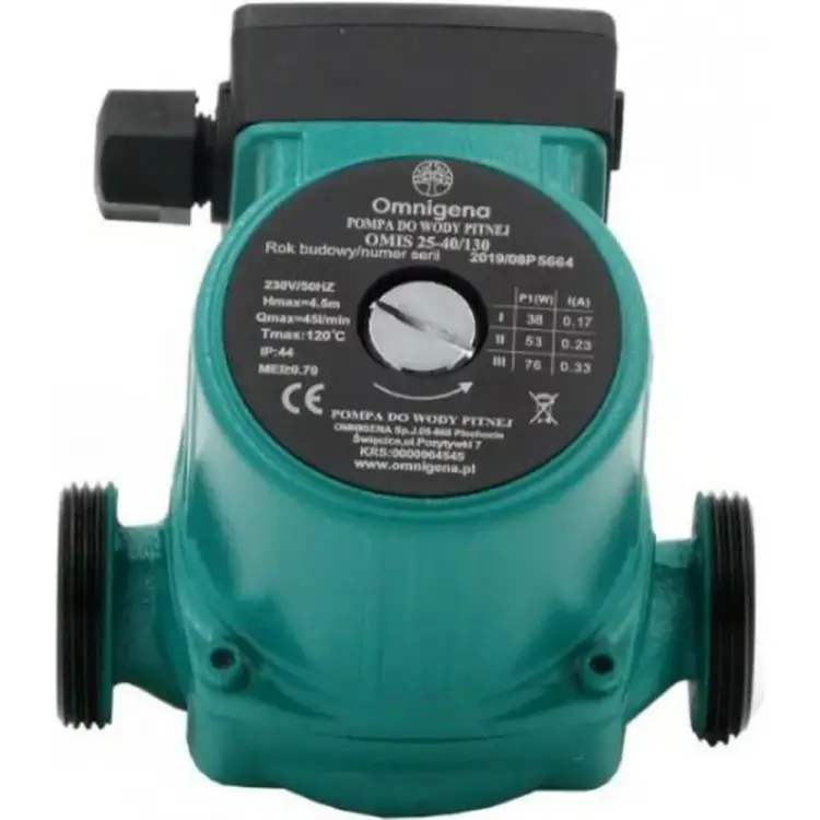 Циркуляционный насос Omnigena OMIS 25-40/130 00000355 Циркуляционный насос Omnigena OMIS 25-40/130 00000355
