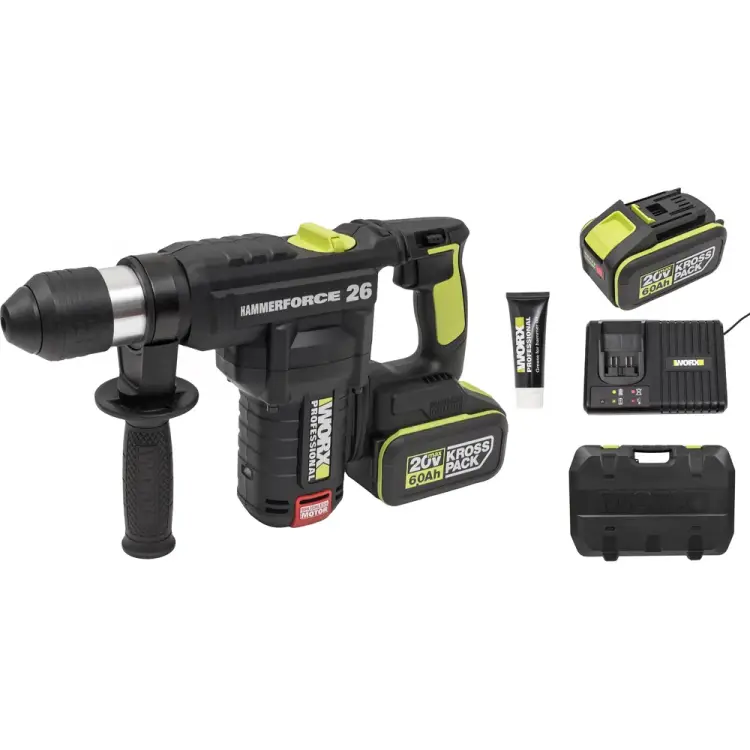 Аккумуляторный перфоратор WORX Professional WU399 WU399.2
