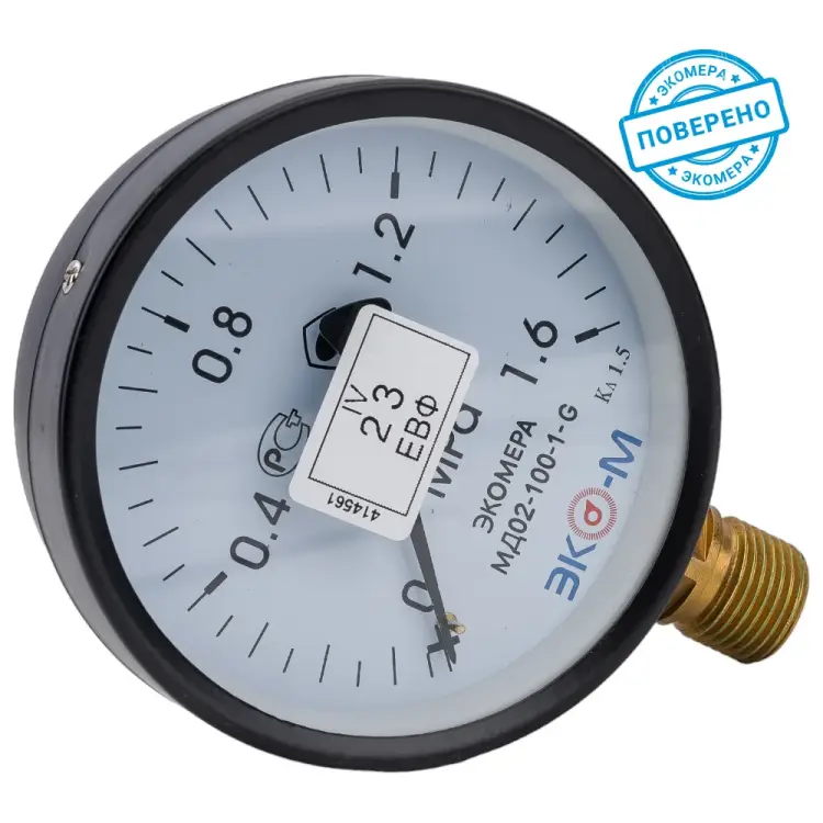Манометр ЭКО-М Экомера МД02-100-G-1,6МПа