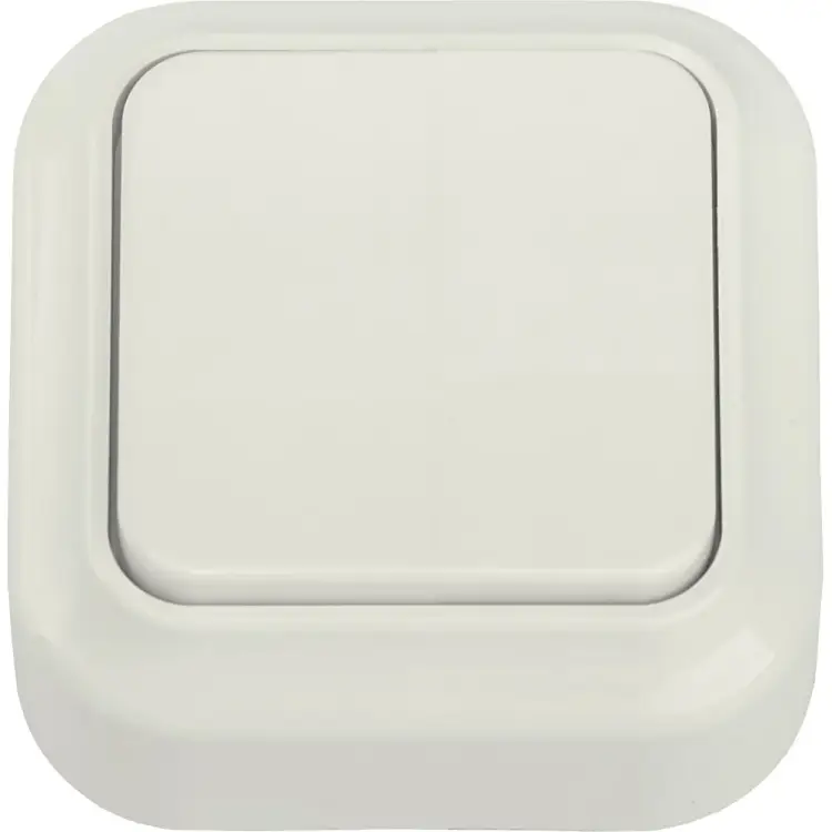 Одноклавишный выключатель BYLECTRICA ВАРИАНТ А16-2111 бежевый