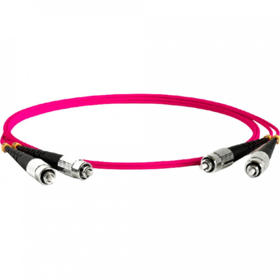 Волоконно-оптический шнур Hyperline FC-D2-504-FC/PR-FC/PR-H-1M-LSZH-MG