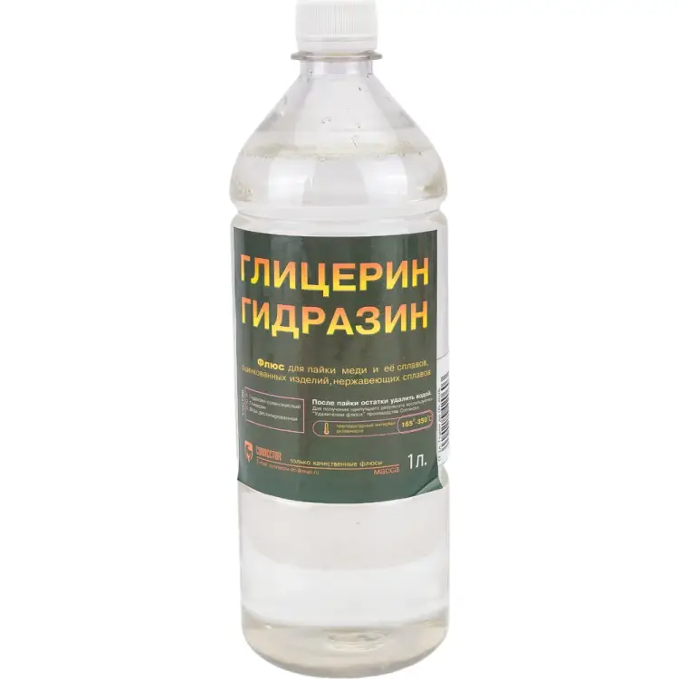 Гидразиновый глицерин флюс Connector GL-GIDFL-SPIRT1000 Гидразиновый глицерин флюс Connector GL-GIDFL-SPIRT1000
