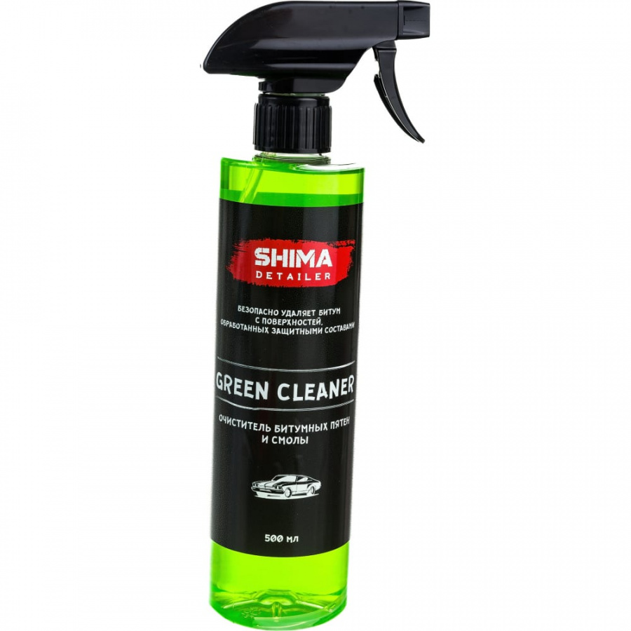 Очиститель битумных пятен SHIMA DETAILER GREEN CLEANER