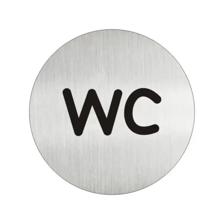 Круглая табличка-пиктограмма GRM WC 218000130-4
