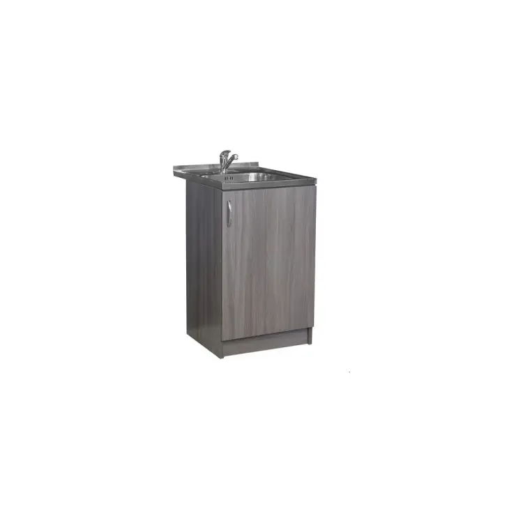 Тумба SANTREK 50*50 цвет дуб темный (ЛДСП) 54535