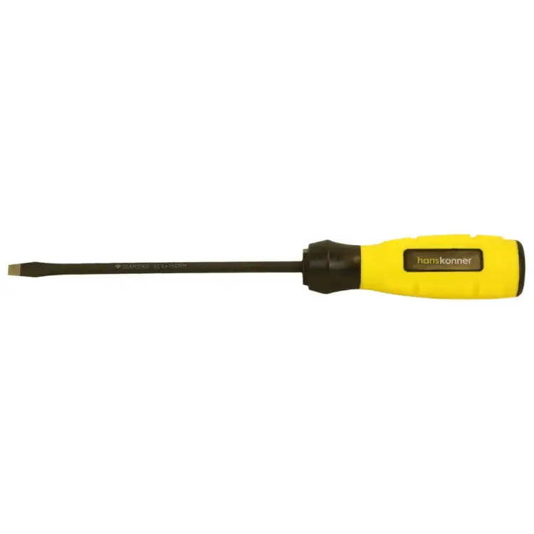 Шлицевая отвертка Hanskonner HK1040-16-SL6-150 Шлицевая отвертка Hanskonner HK1040-16-SL6-150
