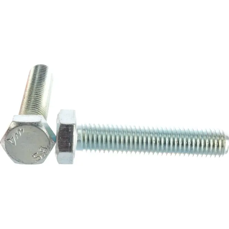 Оцинкованный болт Саморезик М12х60 DIN933 (30 шт.) DIN933/5.8-12х60-30