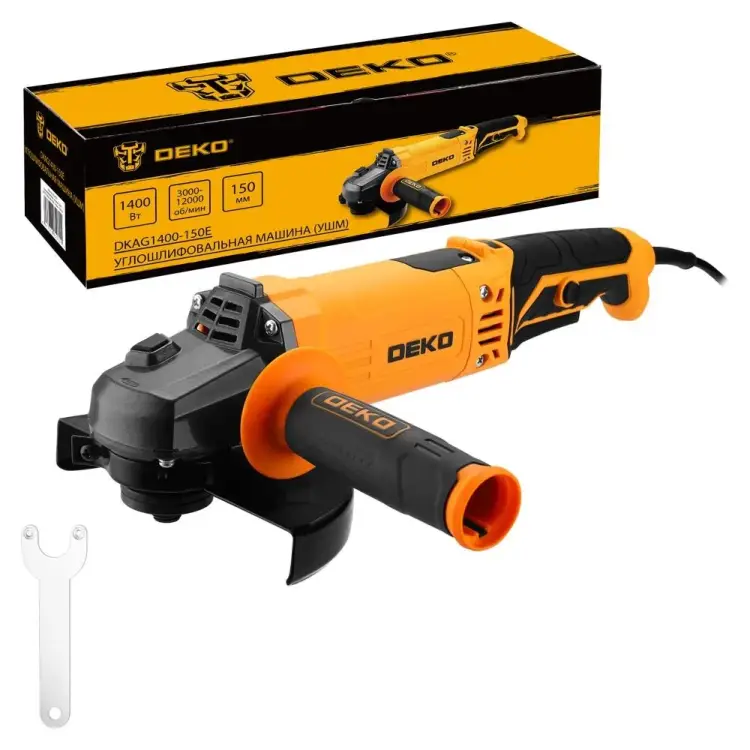 Углошлифовальная машина DEKO DKAG1400-150E 083-1029